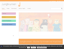Tablet Screenshot of jungbrunnen.co.at